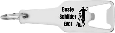 Akyol - beste schilder ever flesopener - Schilder - verver - verf - kwasten - schilderen - beroep - 105 x 25mm