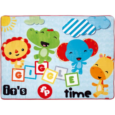 Fisher Price speelkleed tapijt voor de kinderkamer - 117 x 157 cm groot - Gemaakt van super zacht materiaal