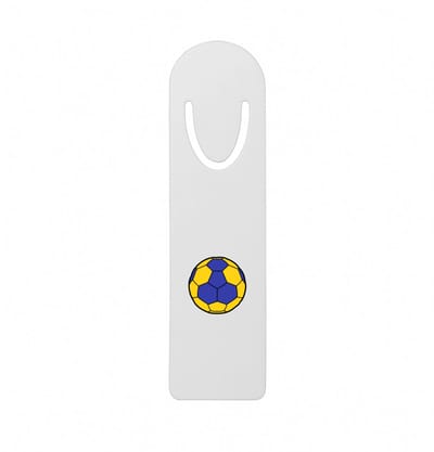 Hacebo® - Korfballer metalen boekenlegger - Korfbal - Korfballers - Balsport - sporten - hooper Bladwijzer boekenleggers - 12.7 cm x 3.2cm