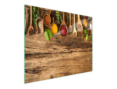 TMK ArtDeko Serie - Glazen Snijplank - 52x30 cm - UV Print - Antislip