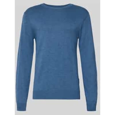 Gebreide pullover met geribde boorden Model 'BELLS'