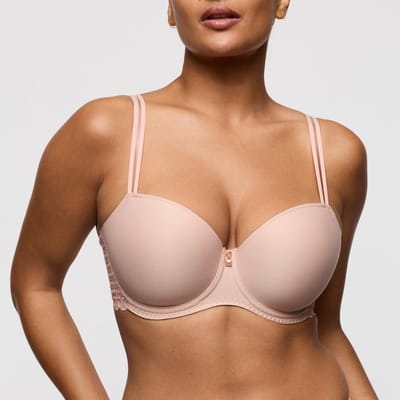 PrimaDonna Twist Twist Side Voorgevormde Balconette Bh 0242572 Powder Rose - maat EU 75B / FR 90B