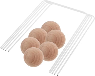 Kinderhamer Set - Buitenspeelgoed Gazonspel - Familieplezier Buiten - Verbeter Coördinatie Vaardigheden - 4.5 cm - Diverse kleuren