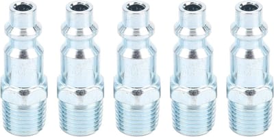 Pneumatische Tool Aansluitset, Luchtgereedschap Koppeling, 1/4 NPT Mannelijke Draad Fittingen voor Luchtcompressor Accessoires en Gereedschap