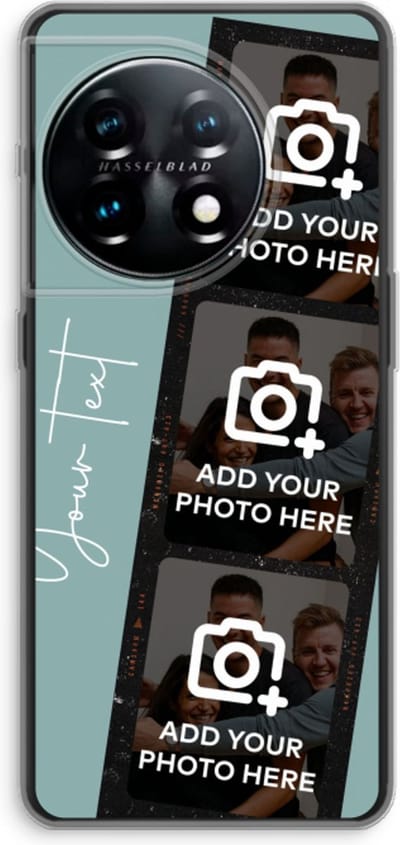 Gepersonaliseerd - Case Company® - Hoesje geschikt voor OnePlus 11 hoesje - Filmrol N°1 - Soft Cover Telefoonhoesje - Bescherming aan alle Kanten en Schermrand