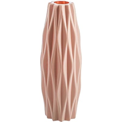 Bloemenvaas Witte Imitatie Keramische Bloempot Thuis Plastic Vaas voor Imitatie Keramische Bloemenmand Nordic Bruiloft Decors roze