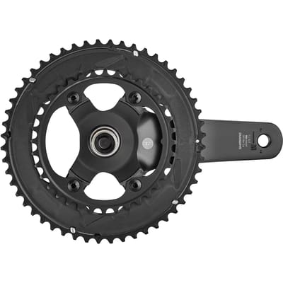 Shimano Ultegra R8100 12s Hollowtech Ii Crankstel Zwart 175 mm / 52/36t