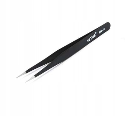 Vetus ESD-12 Precisie Pincet - Scherpe Punt, 133mm