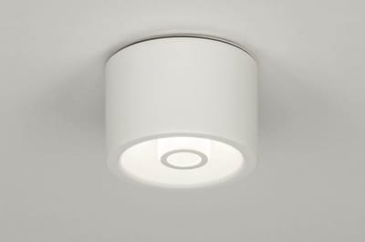 Lumidora Plafondlamp 73354 - Plafonniere - VITI - G9 - Wit - Metaal - Buitenlamp - Badkamerlamp - IP44 - ⌀ 12 cm