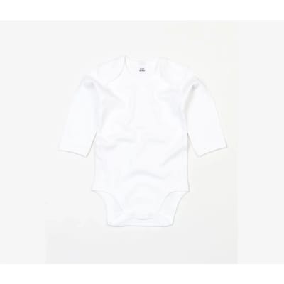 Babybugz | Baby long Sleeve Bodysuit | Wit | 6 - 12 Maanden