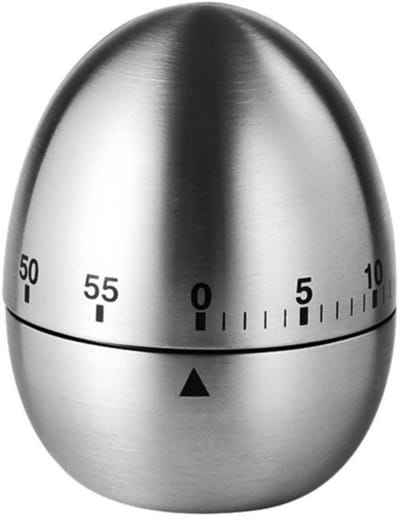 EXCITAT Timer - Eierwekker - Keukengereedschap - Roestvrij staal - Geschikt voor thuis en restaurant