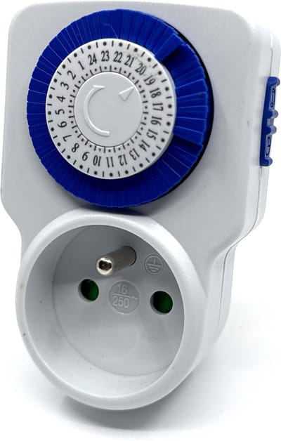 Q-link tijdschakelklok - Penaarde - 24 uurs - Eenvoudige bediening - Max 3500W