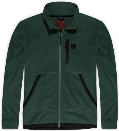 Vintage Industries Valerio Hollow Fibre Fir Green Fleece Jack Heren