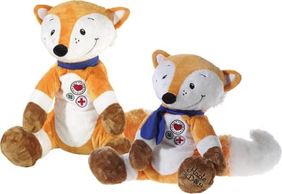 Lucky Made My Day Knuffels vos 35 cm & XXL 50 cm