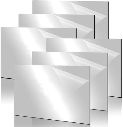 ABS Plastic Plaat 30 x 20 cm - 6 Stuks voor Lasergravure, Schilderen en DIY Creaties, 3 mm Dikte