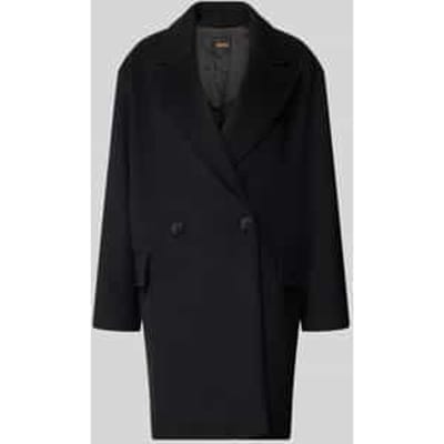 Regular fit lange jas van wolmix model 'C_Calesarina'