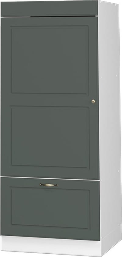 Vicco Hoge kast Fame-Line, Groen-Goud landelijk/Wit, 60 cm