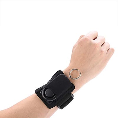 Persoonlijk Alarm - Veiligheidsalarm - Zelfverdediging - 120 dB Geluid - Compact Formaat - Zwart