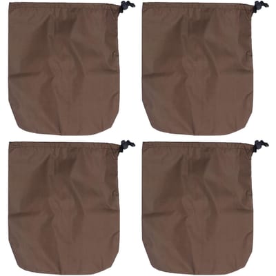 4 STUKS Auto Achteruitkijkspiegel Beschermhoes 190T Polyester Taft Kraan Vorstbeschermhoes Rood koffie