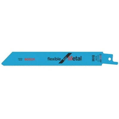 Bosch Accessories 2608657551 Reciprozaagblad S 922 BF, Flexible for Metal, verpakking van 25 stuks 25 stuk(s)
