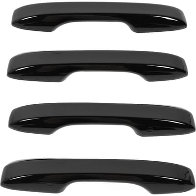 4 Stuks Buitendeurklink Cover Krasbestendig Buitendeurklink Sierlijst Vervanging voor Civic zwart