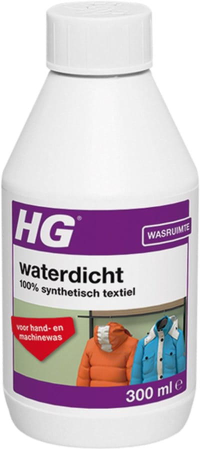 waterdicht voor 100% synthetisch textiel - 2 Stuks !