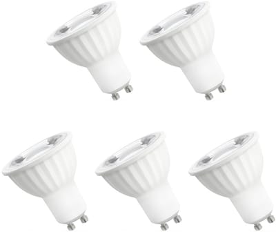 Spectrum LED Lamp GU10 6W - 230V - 560 Lumen - 6000K Koud wit - Helder daglicht - Energiezuinig - 5 stuks