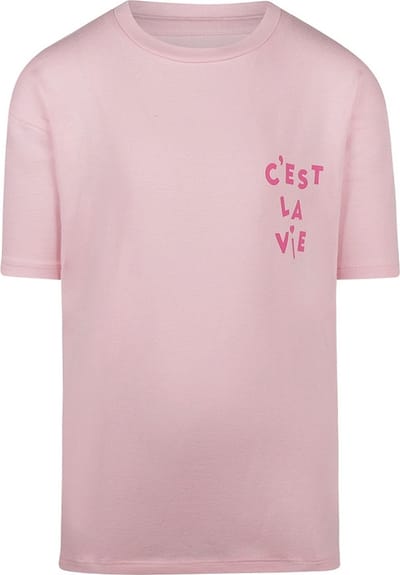 No Way Monday meisjes T-shirt dropped shoulder Light pink - girls 3