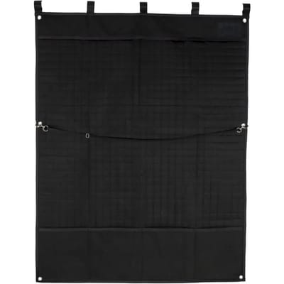 Eskadron Stalgordijn Eskadron Quilt Lang Zwart
