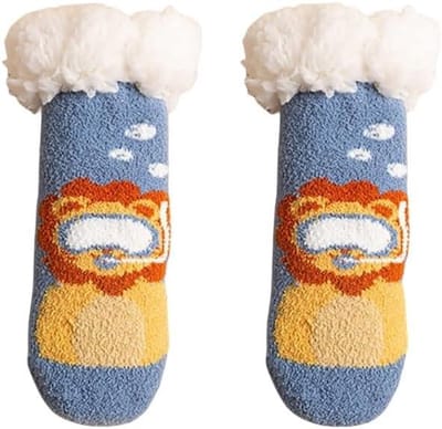 Babysokken - Warme sokken - Binnen spelen - Antislip zool - One size - Meerdere kleuren