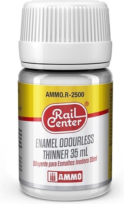 AMMO by Mig Jimenez Hobbyverf Enamel verf - MIG R2500 Rail Center - Enamel Odourless Thinner - 35 ml Verdunner - 35 ml