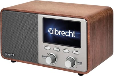 Digitale DAB+ en FM Radio met Wekker en Noodwaarschuwing