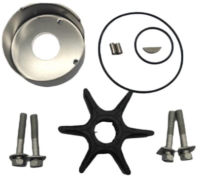 TEKROA® Reparatieset voor lagers van waterpomp buitenboordmotor — Boottoebehoren - Geschikt voor buitenboordmotoren van 225/250 pk (60X-W0078-00, 6P2-W0078-00, 6CB-W0078-00)