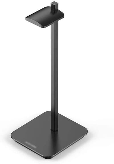 Hoofdtelefoonhouder - Koptelefoonstandaard - Bureau Organisatie - Aluminiumlegering - 130 Gram - Zwart