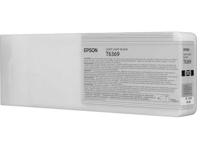 Epson T6369 inktcartridge licht licht zwart hoge capaciteit (origineel)