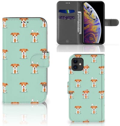Apple iPhone 11 Telefoonhoesje met Pasjes Pups