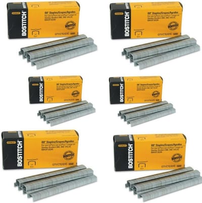 Premium nietjes 6mm / 0.25 Inch beenlengte - 10.000 stuks nietmachine nietjes