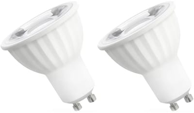 Spectrum LED Lamp GU10 6W - 230V - 410 Lumen - 3000K Warm Wit - Gezellig licht - Energiezuinig - 2 stuks