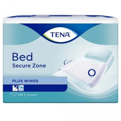 Tena Bed Plus 80 x 180 cm (bordable) - 4 paquets de 20 protections