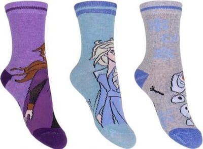 Frozen - Sokken - pack 1 -  3 pack - Maat 31-34