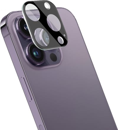Solidenz Camera Protector - Geschikt voor Apple iPhone 12 Pro - Zwart