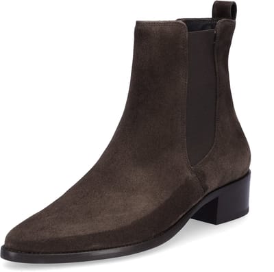 Paul Green 8271 Enkellaarsjes - Enkelboots met rits - Dames - Bruin - Maat 38