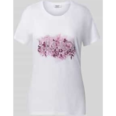 Regular fit t-shirt van puur katoen