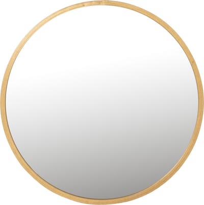 J-Line spiegel Mona Rond - ijzer/glas - goud - large - Ø 80 cm