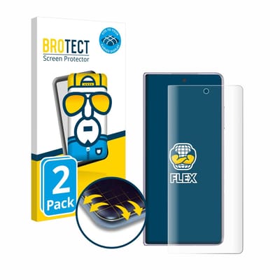 BROTECT - Screenprotector voor Honor Magic V2 - Folie Beschermfolie transparant volledig dekking - 2 Stuks