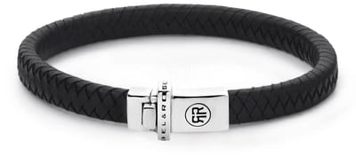 Armband - Zilver/Leder | Rebel & Rose