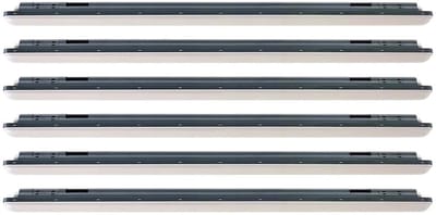 LED diffusor verlichting Plafondlamp Garage Vochtbestendige verlichting, 48W 5760lm 4000K koel wit L 150 cm, set van 6