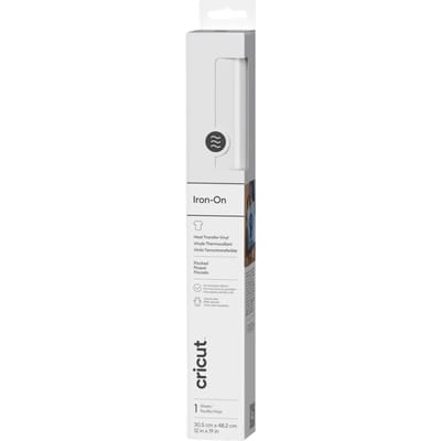 Cricut™ Flock Iron-On Wit – 30,5 x 48,3 cm
