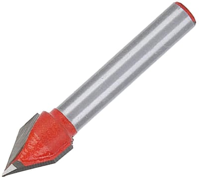 60° CNC Frees Cutter voor Houtbewerking, 6 x 10 mm V-Groef Frees, 3D Graveren en Snijden met Tungsten Staal, Ideaal voor Houtbewerking en Beeldhouwen
