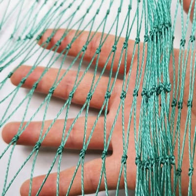 Veiligheidsnet Kat - Balkonnet Tuinnet - Huisdier Bescherming - UV-bestendig Nylon - 10 x 10 m - Groen
